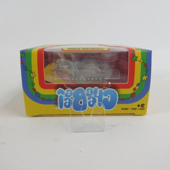Rainbow Brite RARE CHASE Tickled Pink Blue Glitter Cheebee Figure TLS 40th - Picture 5 of 6